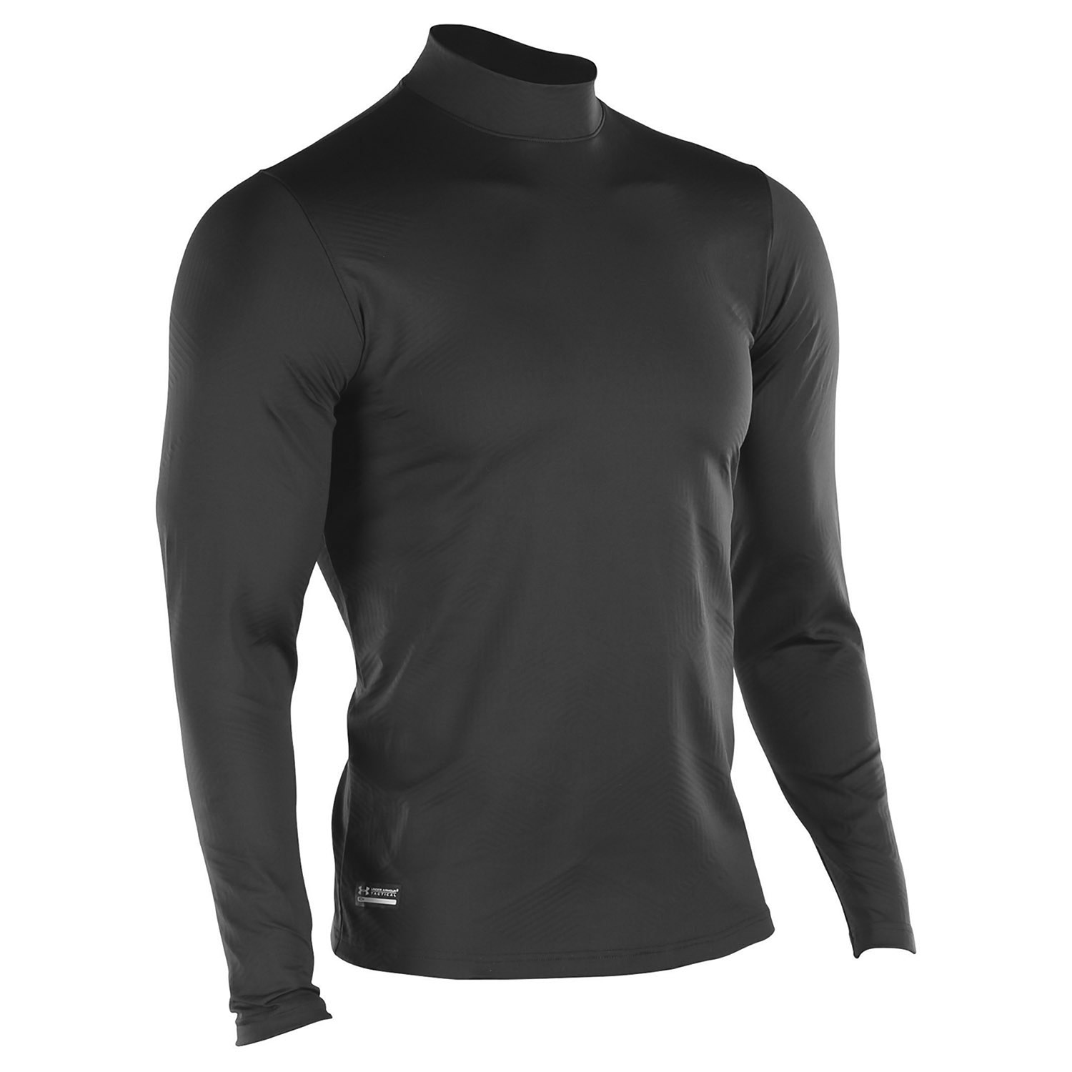 Under Armour Cold Gear Armour Mens Fitted Mock (Black)